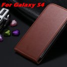 Slim Flip Korean Genuine Split Leather Case For Samsung Galaxy S4  1777367961-8-brown for S4