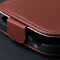 Slim Flip Korean Genuine Split Leather Case For Samsung Galaxy S4  1777367961-8-brown for S4