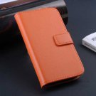 S4 Mini Wallet Case Luxury Retro Genuine Leather Case For Samsung  1625353036-5-Orange
