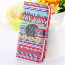 Luxury Top Quality Pu Leather Case For Samsung Galaxy S4 I9500 Fli 2038364494-1-Small Folk Pattern