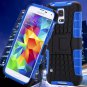 S5 Case Luxury Cool Pc Kichstand Hybrid Armor Case For Samsung Gal 32270519977-5-Orange