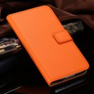 For S5 Case Fancy Luxury Chic Genuine Leather Case For Samsung Gal 32267179424-6-Orange