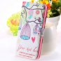 Note 3 Case Retro Chinese Folk Printed Pattern Pu Leather Case For 2044311085-2-Flower Tower