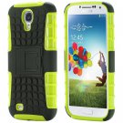 S4 Case Luxury Pc + Tpu Kickstand Slip-Proof Hard Case For Samsung 32305722999-6-Yellow