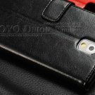 Slim Sleep Grain Pu Leather Case For Samsung Galaxy Note 3 Iii N90 1377750427-1-black