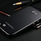 Matting Metal Surface Aluminum Bumper Case For Samsung Galaxy Note 1648919005-1-black