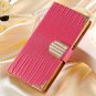 Fashion Bling Pu Leather Stand Wallet Case For Samsung Galaxy Duos 32251080686-5-red case