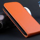 Hot Ing Luxury Vintage Real Leather Case For Samsung Galaxy S4 Min 1625289287-5-Orange For Vertical