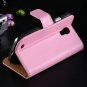 2015 Korean Top Quality Genuine Leather Flip Case For Samsung Gala 2030171519-5-Pink