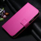 For Note 3 Magnetic Case Luxury Real Leather Case For Samsung Gala 32275252008-2-Hot Pink