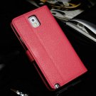 Wallet Style Pu Leather Case For Samsung Galaxy Note 3 N9000 Litch 1304856341-4-rose