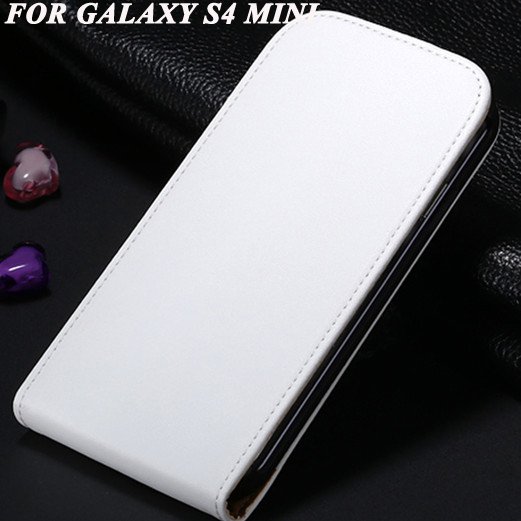 High Quality Luxury Flip Cover Genuine Leather Case For Samsung Ga 1776160173-17-white for S4 mini
