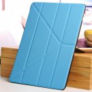4 Shapes Magnetic Stand Pu Leather Case For Ipad Air 2 Ii 9.7'' Sm 32227066337-4-blue