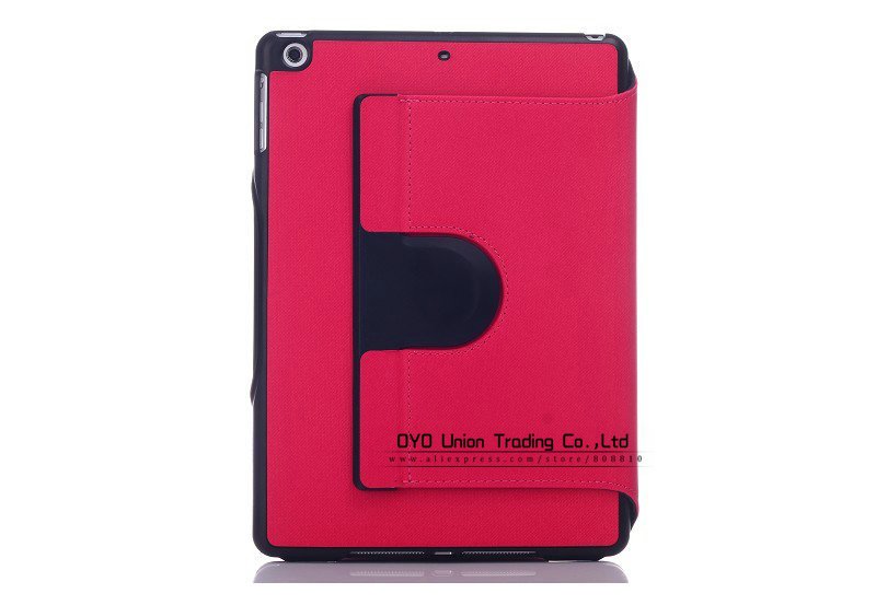 Durable Top Quality Fashion Case For Apple Ipad Air, 360 Rotating  1491489718-7-rose