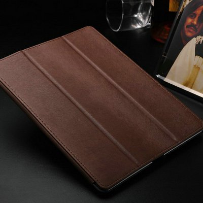 Vintage Pattern Magnetic With Stand Leather Case For Ipad 4 3 2 Ne 673595444-4-light brown