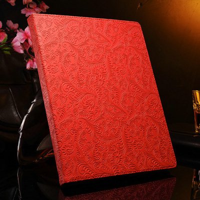 Phoenix Pattern Pu Leather Case For Ipad 3 2 4 New Vintage Smart C 570334455-4-red