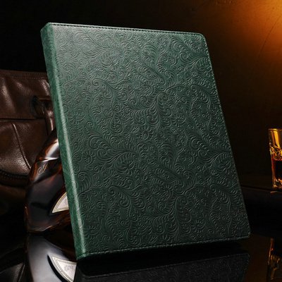 Phoenix Pattern Pu Leather Case For Ipad 3 2 4 New Vintage Smart C 570334455-5-green