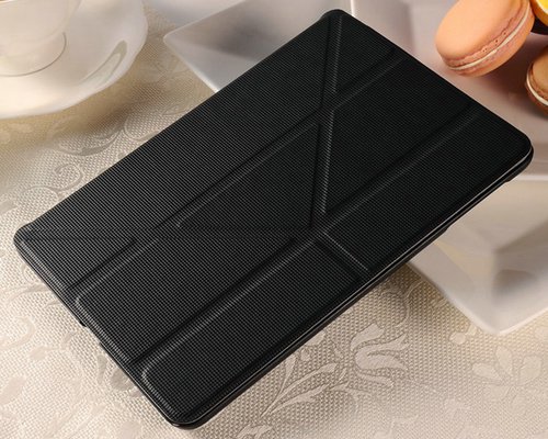 5 Shapes Transfer Pu Leather Stand Case For Ipad Mini / Mini Retin 694953858-1-black case
