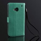 Vintage Wallet With Stand Pu Leather Case For Htc One M7 Luxury Ph 1646705149-4-light blue