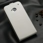 Genuine Leather Flip Style Case For Htc One M7 Phone Bag New 2015  865416144-2-White