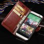 Luxury Vintage Pu Leather Case For Htc One 2 M8 Wallet Flip Cover 1817298767-3-brown