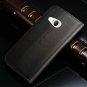 Flip Wallet Genuine Leather Case For Htc One 2 M8 Mini Cover Stand 32247701452-2-white M8 Mini Case