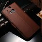 M8 Card Wallet Genuine Leather Case For Htc One M8 Flip Stand With 32291246055-5-Pink for HTC One M8