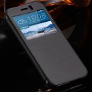 Luxury Front Window View Smart Pu Leather Case For Htc One M9 Slee 32326175478-1-Black
