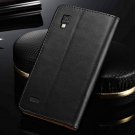 Genuine Leather Wallet Case For Lg Optimus L9 P760 P765 With Stand 32264073096-1-black case