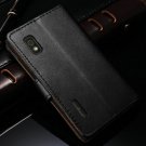With Stand Genuine Leather Wallet Case For Lg Optimus L5 E612 Phon 1948627700-1-black case