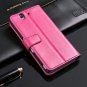 Luxury Vintage Stand Wallet Pu Leather Case For Sony Xperia Z L36H 1164444735-5-Red