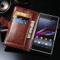 Luxury Vintage Wallet Stand Pu Leather Case For Sony Xperia Z2 L50 1810859351-1-black