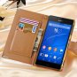 Bling Shining Rhinestone Pu Leather Case For Sony Xperia Z3 Mini M 32250641915-4-rose case
