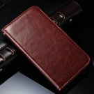 Deluxe Flip Leather Case For Sony Xperia Z1 L39H C6903 C6906 Crazy 32299946967-2-Brown