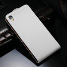 Genuine Leather Wallet Case For Sony Xperia Z2 D6502 L50W L50 With 1897604415-6-Style 2 white