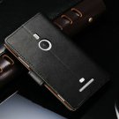 New 2015 Genuine Leather Case For Nokia Lumia 925 Vintage Wallet S 2024138389-1-black