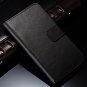 Genuine Leather Stand Wallet Case For Lenovo S860 Flip Leather Cov 32320442724-1-Black