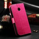 Vintage Flip Leather Case For Motorola Moto E Xt1021 Xt1022 Xt1025 2027419553-4-Rose