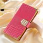 Luxury Bling Wallet Flip Leather Case For Motorola Moto X 2014 Xt1 32303405177-5-Red