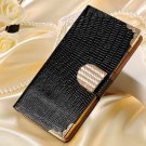 New Arrival Wallet Style Bling Leather Case For Xiaomi Hongmi Note 32251052539-1-black case