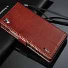 Vintage Wallet Style Leather Case For Huawei Ascend P7 Phone Bag W 1902462201-3-brown