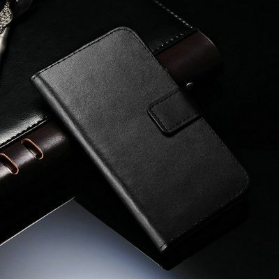 Stand Wallet Genuine Leather Case For Huawei Honor 3C Phone Bag Ac 1915153619-1-Black