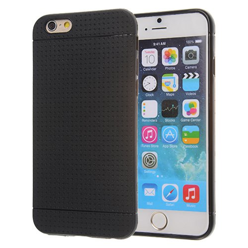 Phone Cases For Iphone 6 Case Soft Silicon Breathable Candy Color  2038649005-1-i6112Black