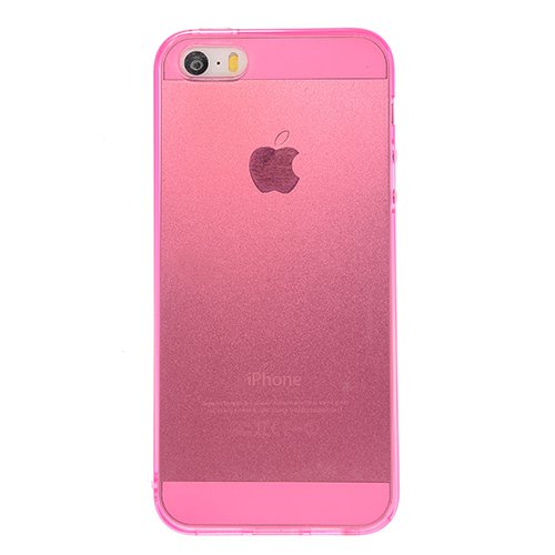 Case For Iphone 5S 5 Ultrathin Transparent Tpu Cover Phone Cases M 1559498590-19-Transparent Rose