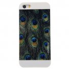 Phone Cases For Iphone 5 Case Motomo Ino Wild Animals Cover For Ip 1574973390-20-L08 peacock