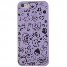 Phone Cases For Iphone 5 5S Case Magic Girl Cover Mobile Phone Bag 1634592736-6-5S106Purple