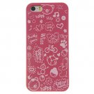 Phone Cases For Iphone 5 5S Case Magic Girl Cover Mobile Phone Bag 1634592736-8-5S106Rose