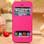 Phone Cases For Iphone 5 5S Case Luxury Open Face Slim Pouch Mobil 1577357581-5-Orange