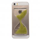 Phone Cases For Iphone 5S 5 Sand Clock Sand Glass Transparent Cove 1570554185-5-Green