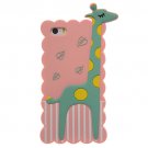 Phone Cases For Iphone 5 5S Case Lovely Giraffe Cartoon Cover Mobi 1574918732-1-5S13301Pink